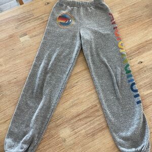 KIDS (12) Aviator Nation grey sweatpants